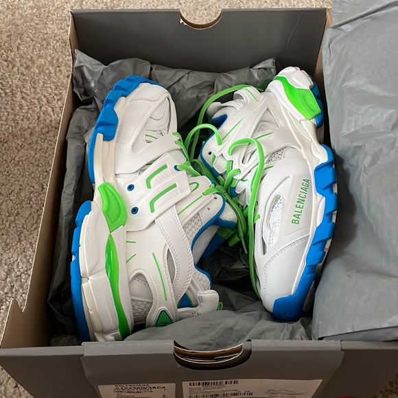 NWT BALENCIAGA TRACK NYLON MESH AND RUBBER SNEAKER - Picture 5 of 14